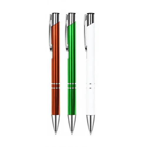 Stylo à bille promotionnel en aluminium avec logo personnalisé