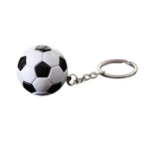 Mini llavero de fútbol de regalo