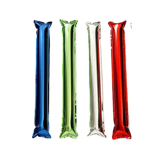 Inflatable Aluminum Foil Cheering Sticks Noise Makers