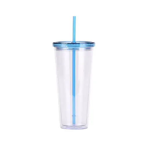 Custom Logo Multi Color Double Wall Tumbler Cup